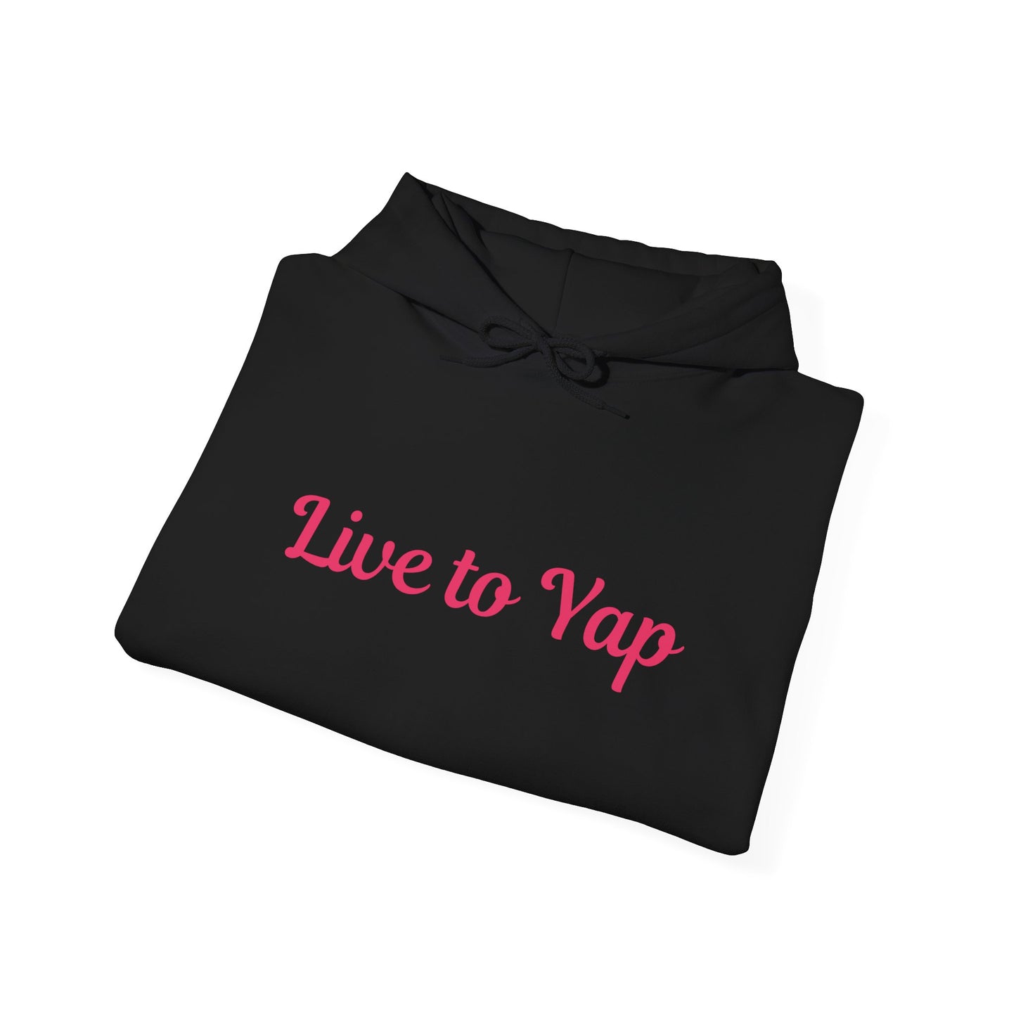 Live to Yap Women's Hoodie, 50% cotton and 50% polyester,  Ethically made