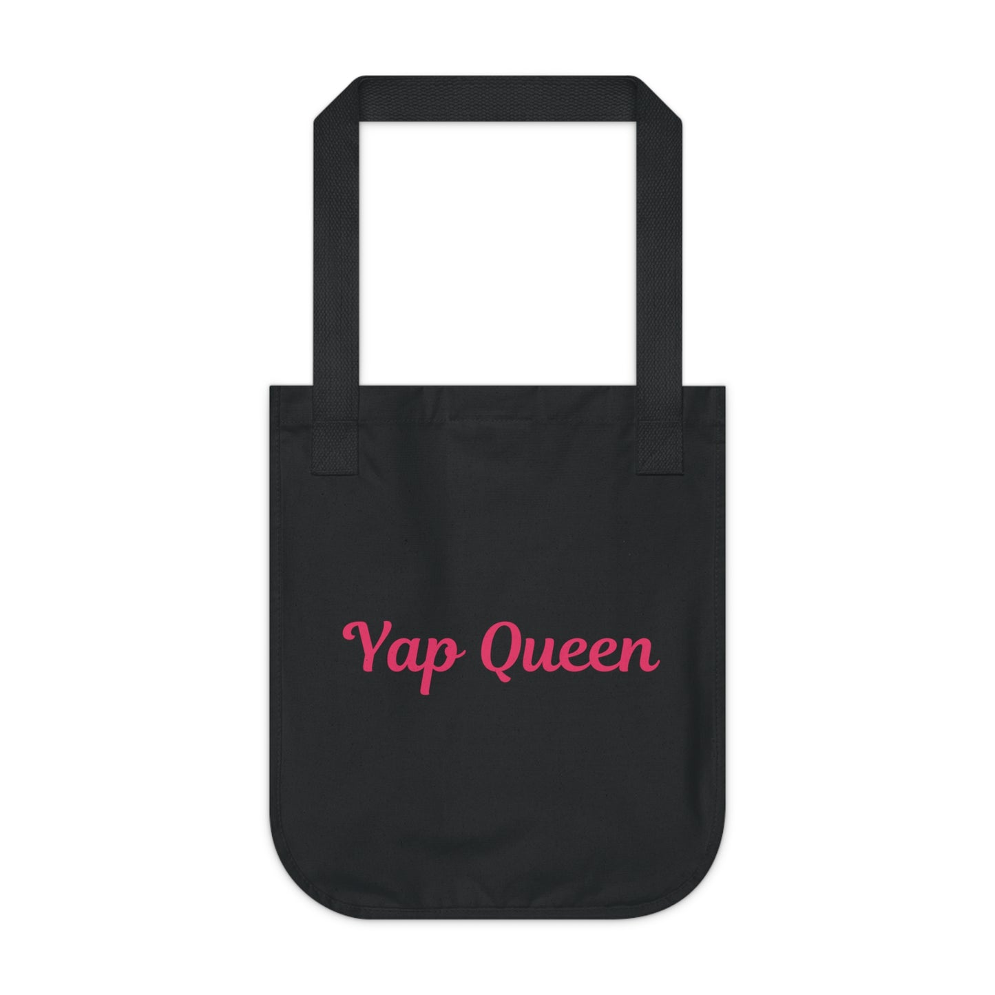 Yap Queen 100% Certified Organic Cotton Fabric Tote Bag