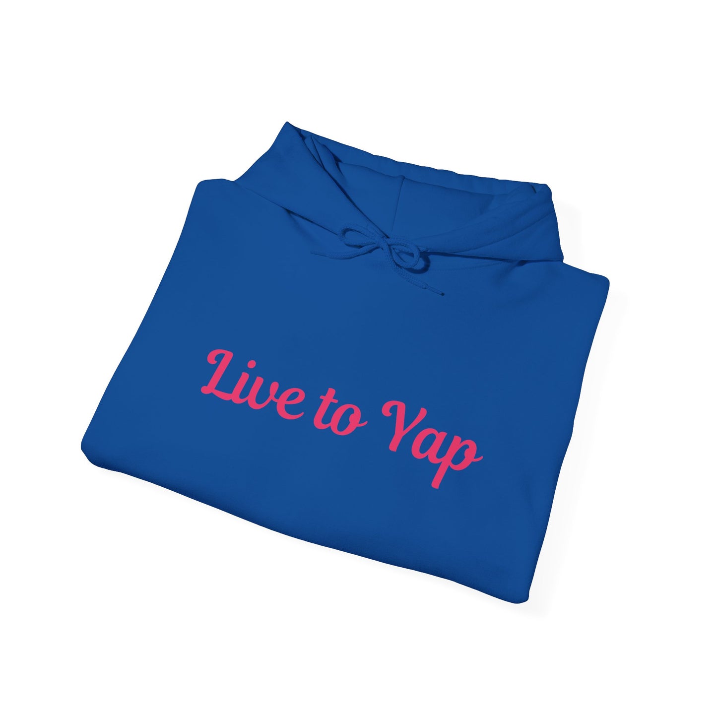 Live to Yap Women's Hoodie, 50% cotton and 50% polyester,  Ethically made
