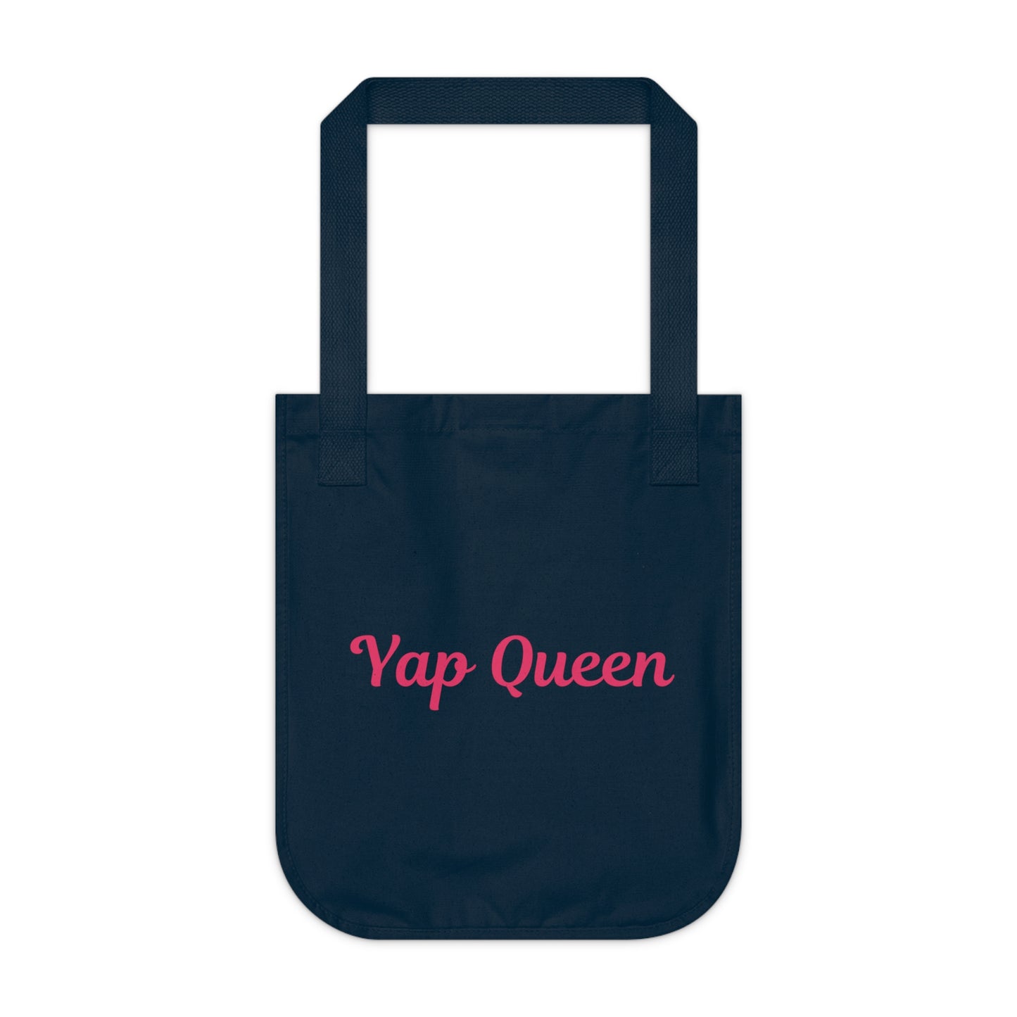 Yap Queen 100% Certified Organic Cotton Fabric Tote Bag