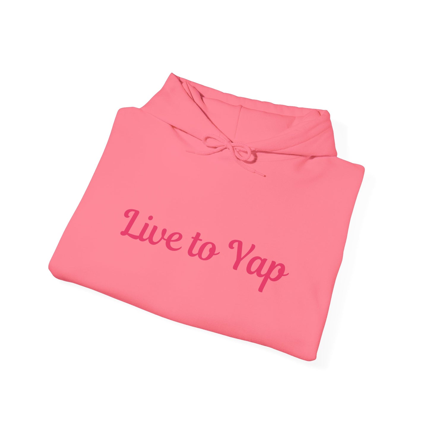 Live to Yap Women's Hoodie, 50% cotton and 50% polyester,  Ethically made